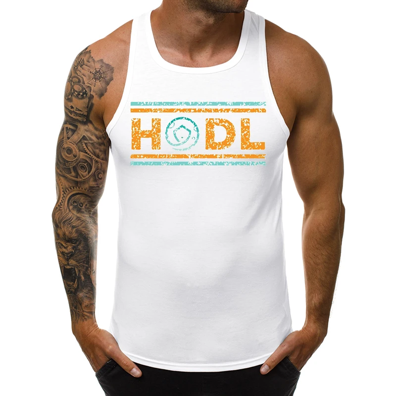 

Safemoon Crypto Coin Cryptocurrency Men Tank Tops Retro Hodl Blockchain Printed Sleeveless Singlet Casual Clothing Cool Vest