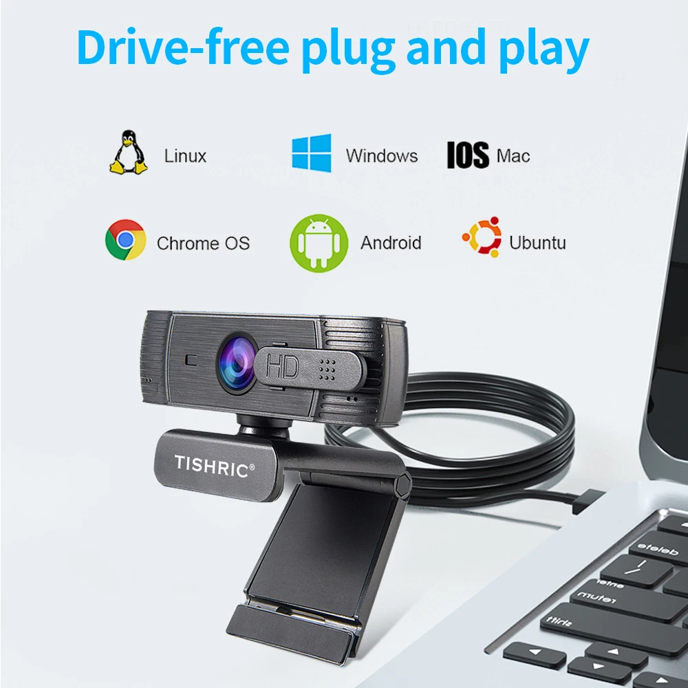 

T200 Webcam 1080P Autofocus Web Camera With Microphone For Pc/Computer Usb Camera Web Cam Ashu Webcam Full Hd 1080P