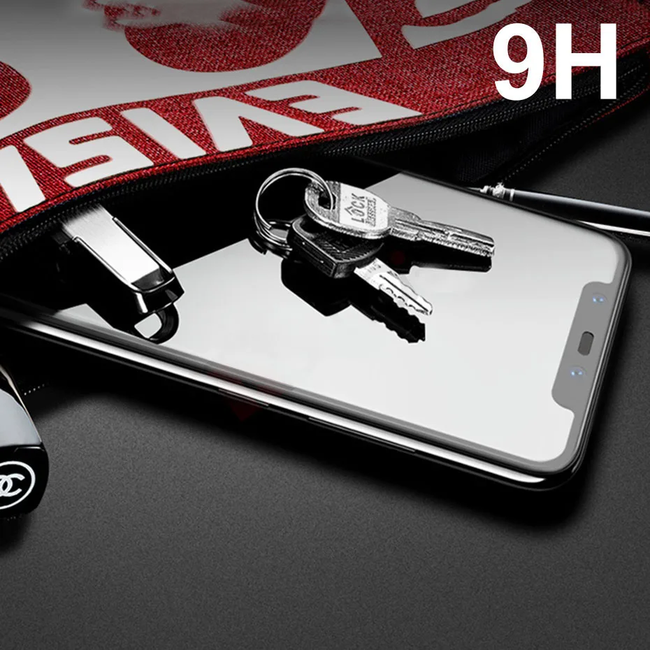 Закаленное стекло для IPhone 8 7 6s Plus Screen Protector на iPhone Xs Max 11 Pro Glass Full Glue пленка Apple XR