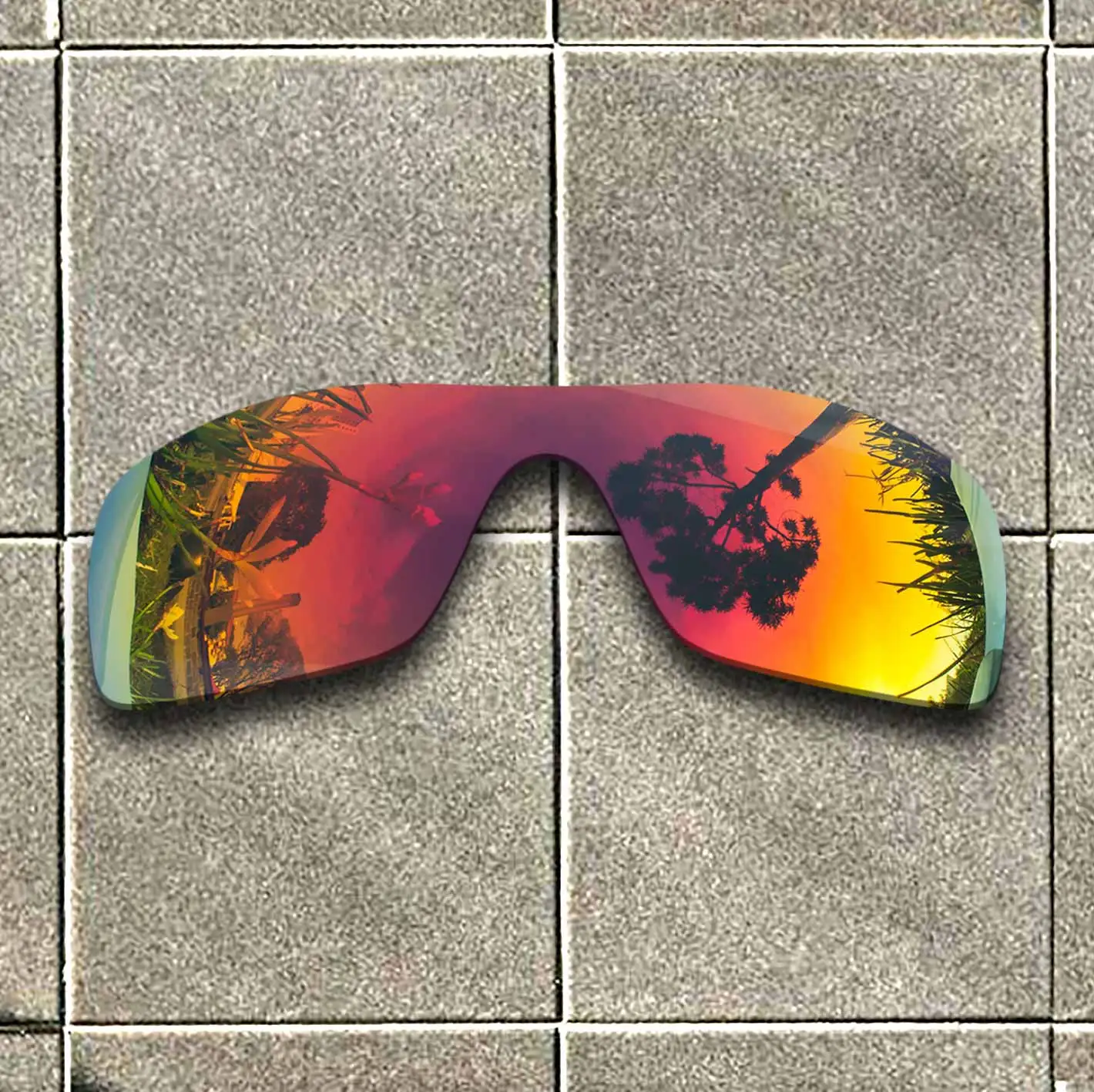 Поляризованные солнцезащитные очки Midnight Sun Сменные линзы для оправы Oakley Batwolf 100%