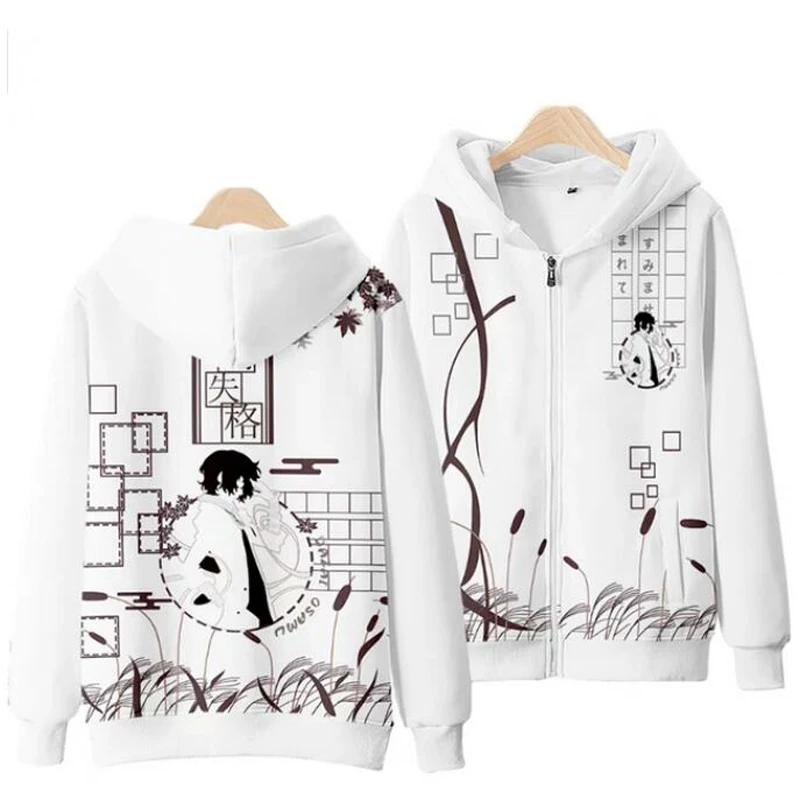 Толстовка с капюшоном на молнии для мужчин и женщин худи 3D принтом человека