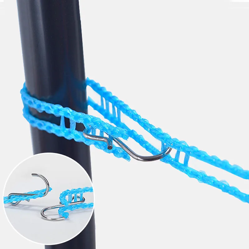 Толстая бельевая веревка для дома и улицы без необходимости пробивания