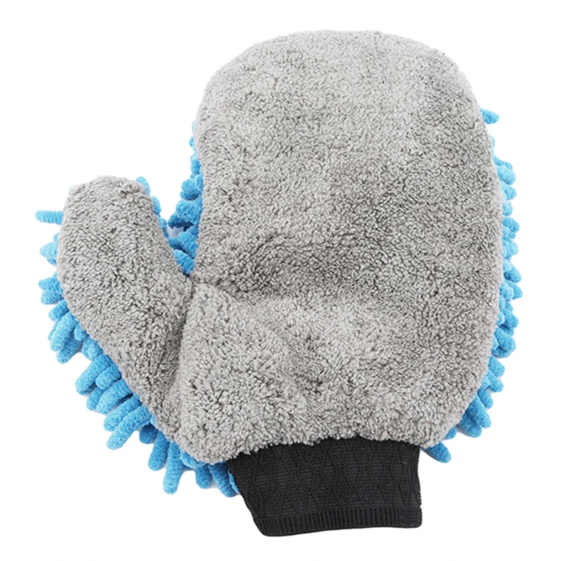 

Double-Sided Chenille Car Wash Gloves Car Styling Cleaning Brush Car Motorcycle Cleaning Maintenance Gloves