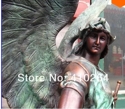 Бесплатная доставка 36 дюймов большая художественная бронзовая медная и