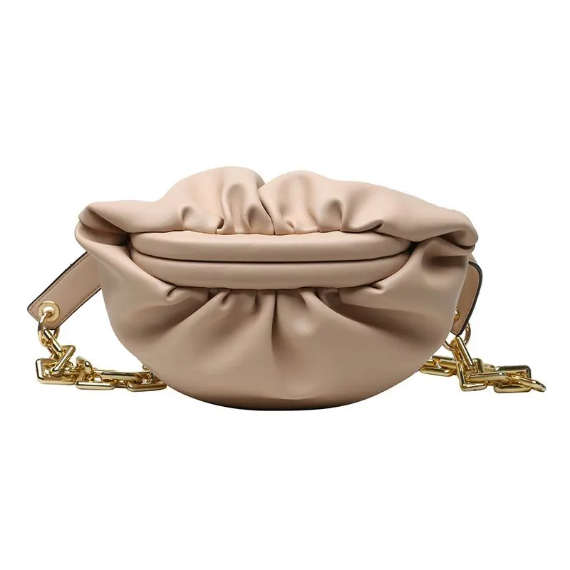 

Thick Chain Small PU Leather Crossbody Shoulder Bags for Women 2021 Fashion Ladies Travel Handbags Small Travel Chest Purse