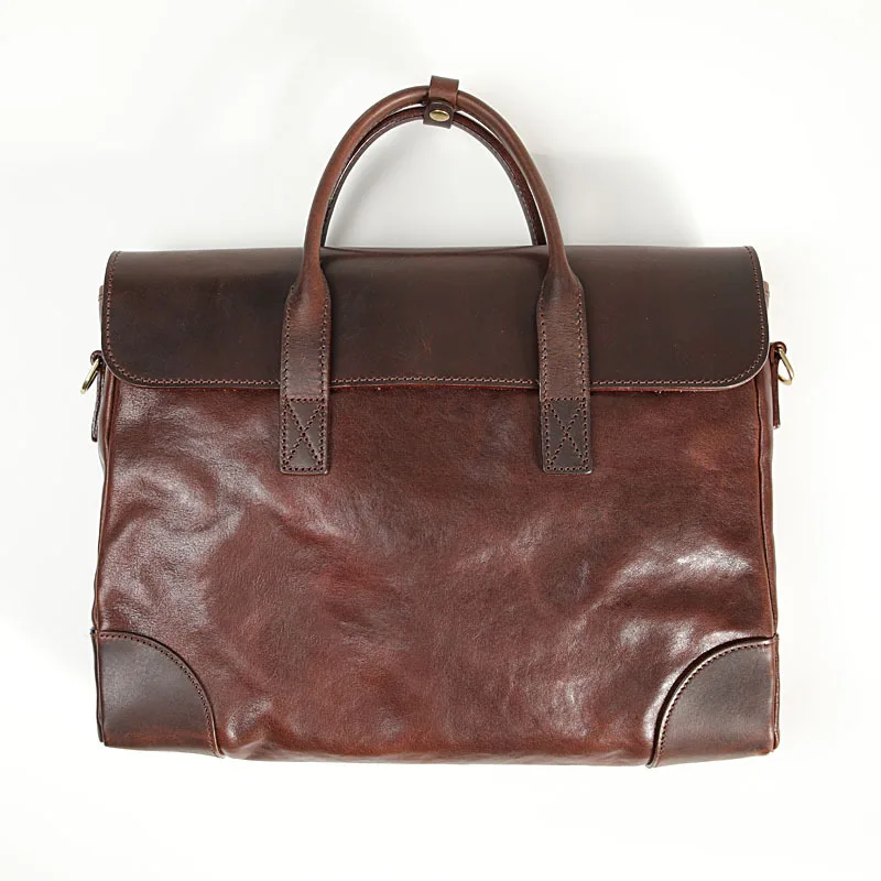 Роскошный деловой портфель из натуральной кожи для мужчин мужская сумка на плечо