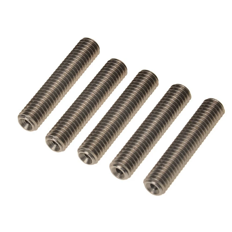 

5PCS Barrel M6 X 30 PTFE Nozzle Throat for MK8 Tube Makerbot 3D Printer Extruder