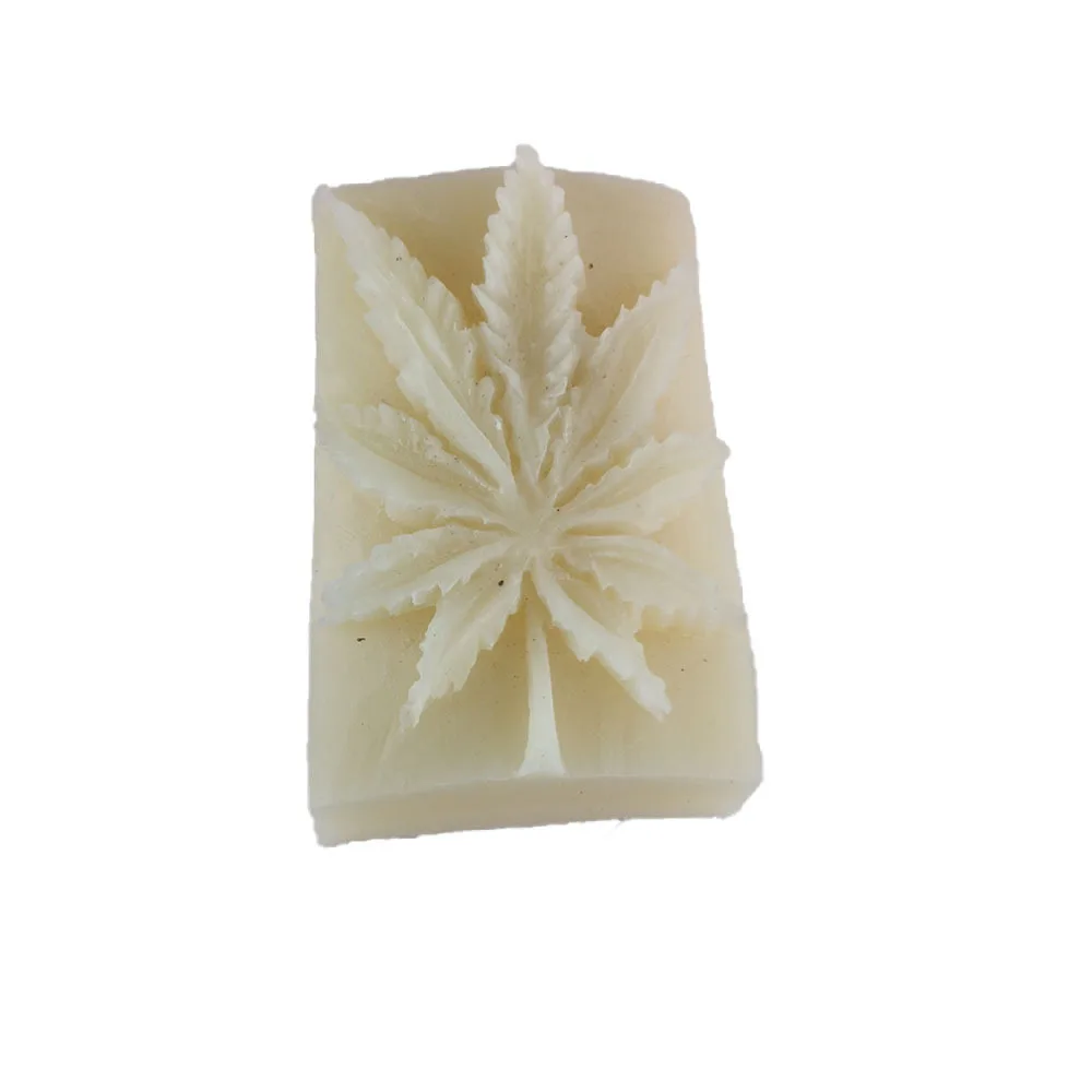 Handmade Soap Making Molds Big Leaf 3D Silicone Mold for Cake Baking | Дом и сад