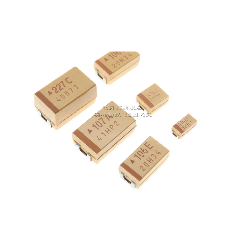 Танталовый конденсатор 1210 SMD тип B 25 в 10 мкФ 3528 106E тайб106k025rnj 10% | Электронные