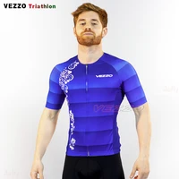 mens cycling clothing blue vezzo jacket camisa ciclista short sleeve bike shirt mountain bicycle jersey