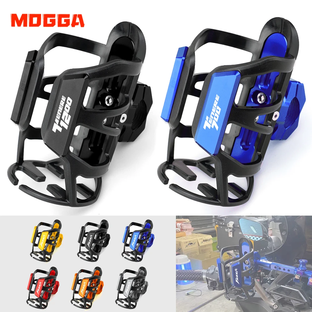 

For Yahama Tenere700 Tenere1200 Tenere 700 1200 XT1200Z Newest Motorbike Beverage Water Bottle Cage Drink Cup Holder Sdand Mount