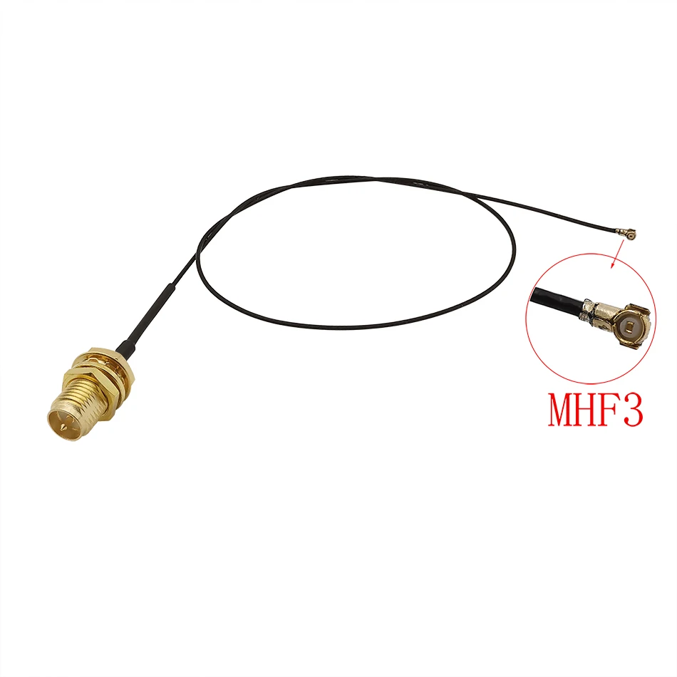 1 шт. IPX IPEX U.FL MHF3 к RP SMA разъему (штырь) RF отрезок перемычка Кабель 0 81 мм для PCI WiFi
