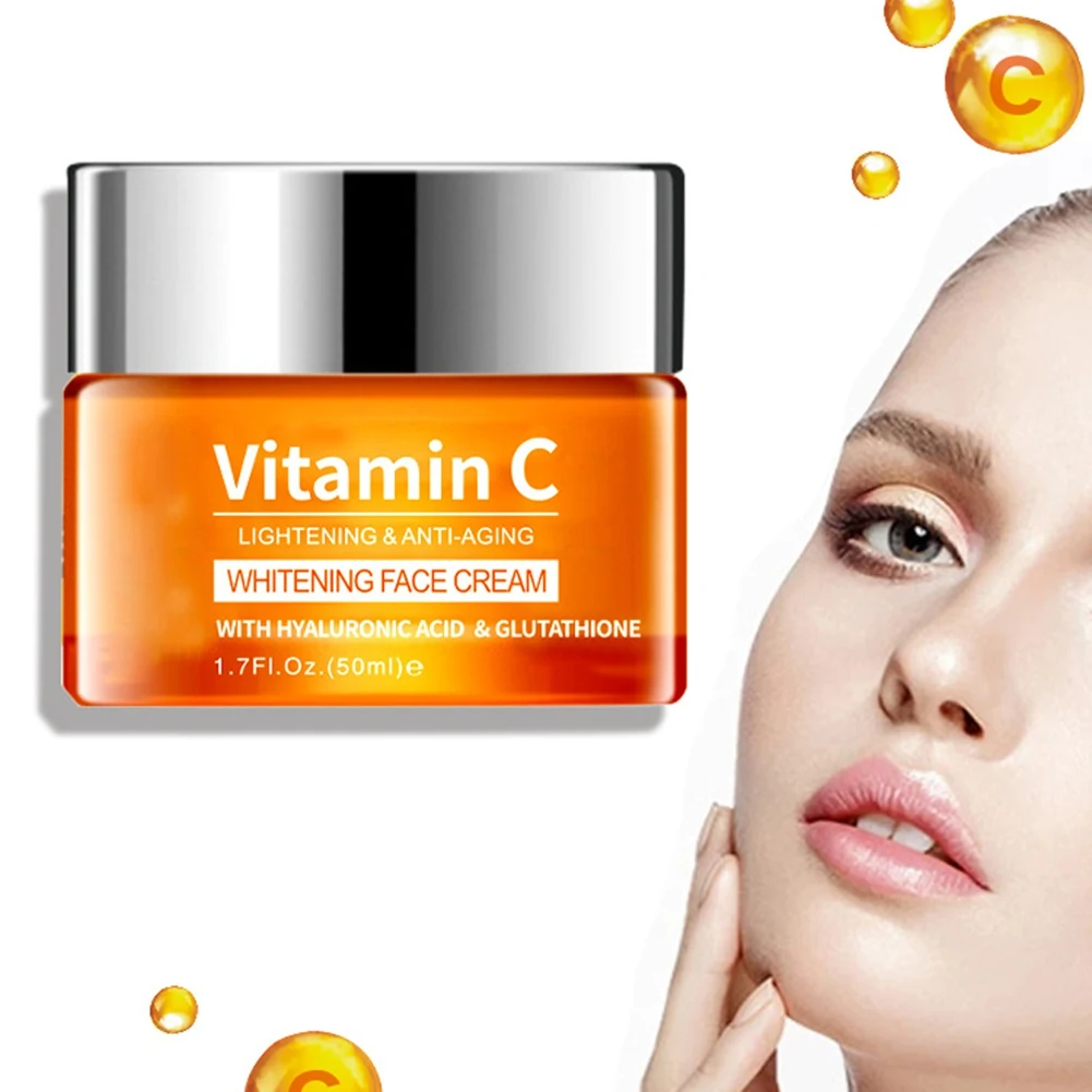

VC Face Cream Whitening Brighten Improve Fine Lines Serum Anti-aging Skin Care