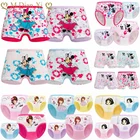 Трусы-боксеры для девочек, хлопковые, 4 шт.лот