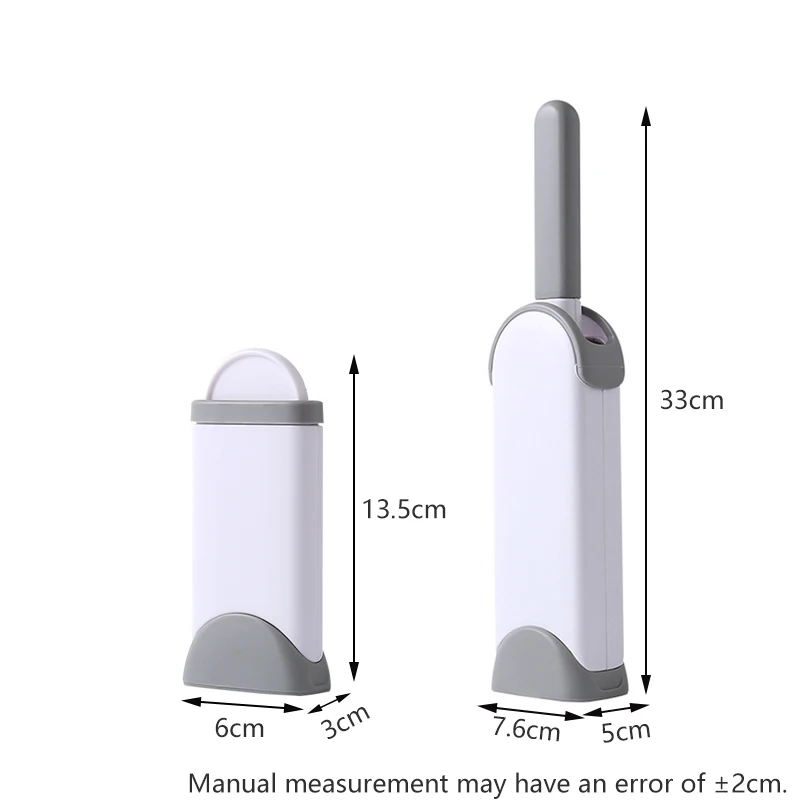 

Household Pet Sticky Hairbrush Portable Reusable Double-Sided Design Dust Removal Anti-Static Sofa Clothes Cleaning Brush