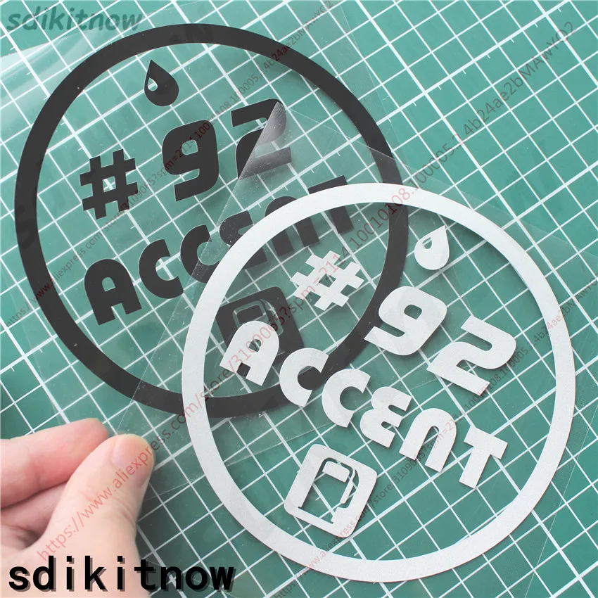 Автомобильный Стайлинг наклейка на крышку топливного бака #87 89 91 92 93 95 96 98