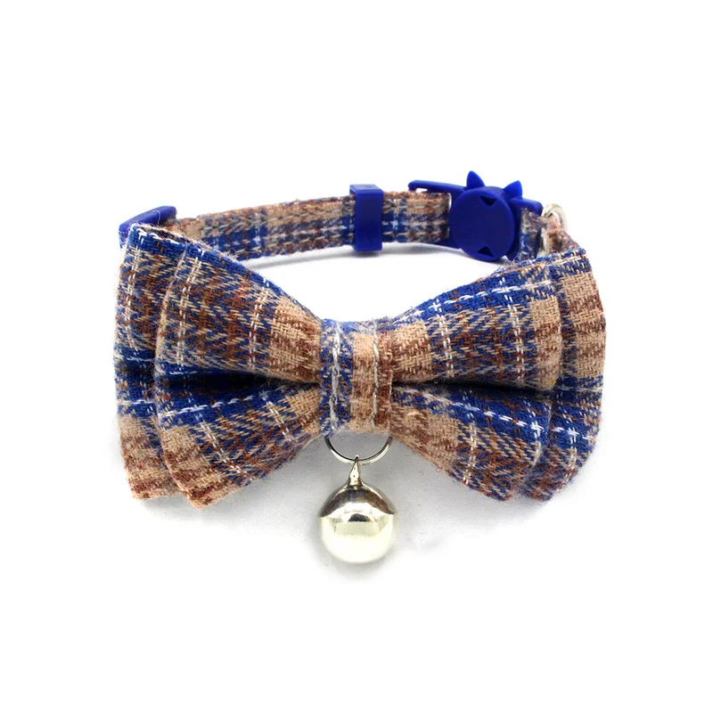 Галстук бабочка воротник с колокольчиком 1 шт.|Ошейники и поводки для кошек| |