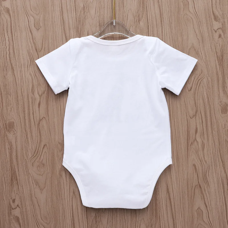 Комбинезон детский с коротким рукавом хлопковый короткий Ромпер одежда для