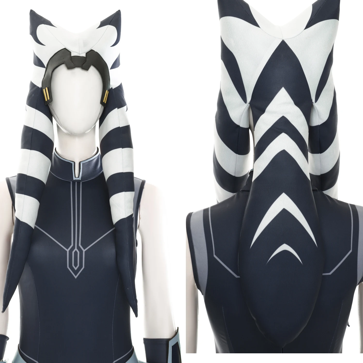 Ahsoka Tano Hat Cosplay Accessories Halloween The Clone Wars Mask For Adult Woman | Hats