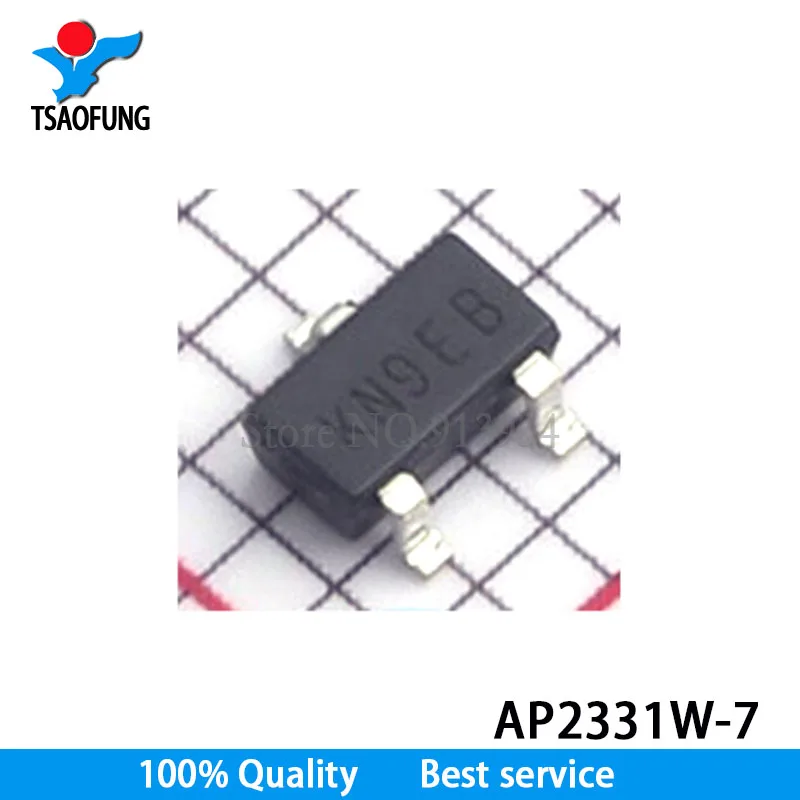 

30PCS AP2331W-7 KN*** AP2331W SOT23-3 New original