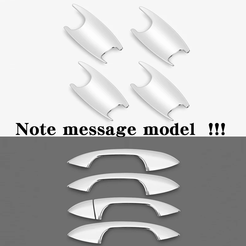 Pull handle bowl Для Mercedes W205 W212 W213 C117 W117 хромированная дверная ручка протектор C-CLASS CLA автомобильные дверные ручки аксессуары - Цвет: Pull handle bowl