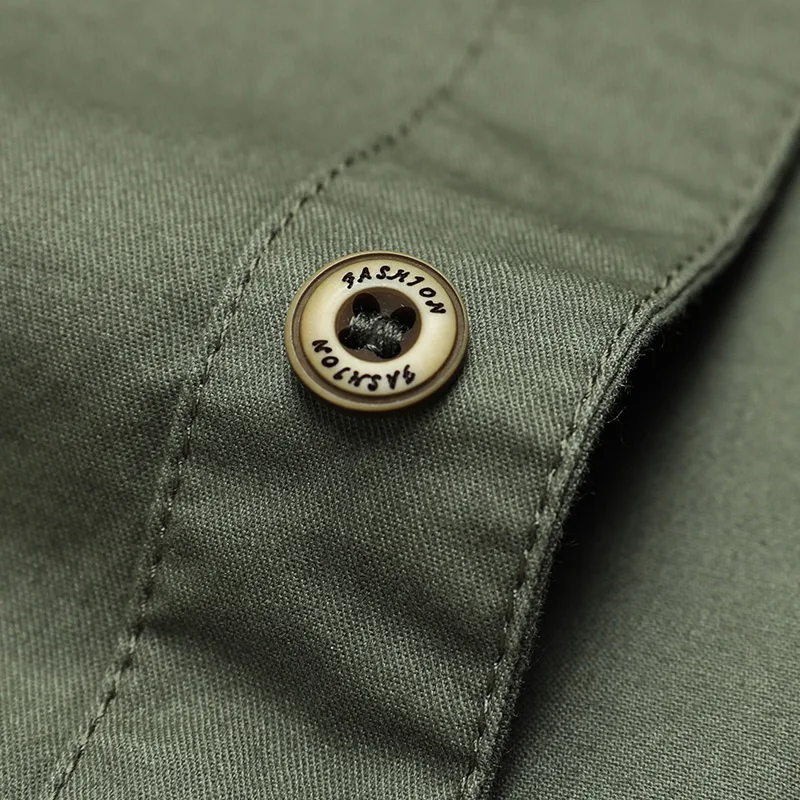 Военная армейская Мужская рубашка весна осень 2020 Спортивная Хлопковая мужская с