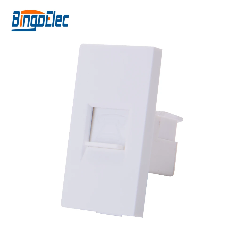 

Three color 1/2 telphone socket, no frame,EU/UK,Hot sale