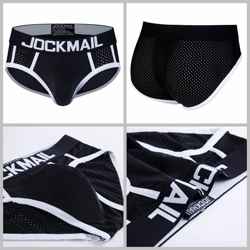 Трусы-джоки JOCKMAIL мужские сетчатые Брендовое пикантное дышащее нижнее белье
