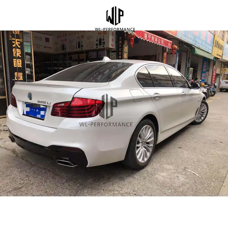 G30 G38 m Style Pp Unpainted Front Bumper Rear with Light Tail Tube for Bmw 5 Series F10 F18 523 528 Body Kit 10-17 |