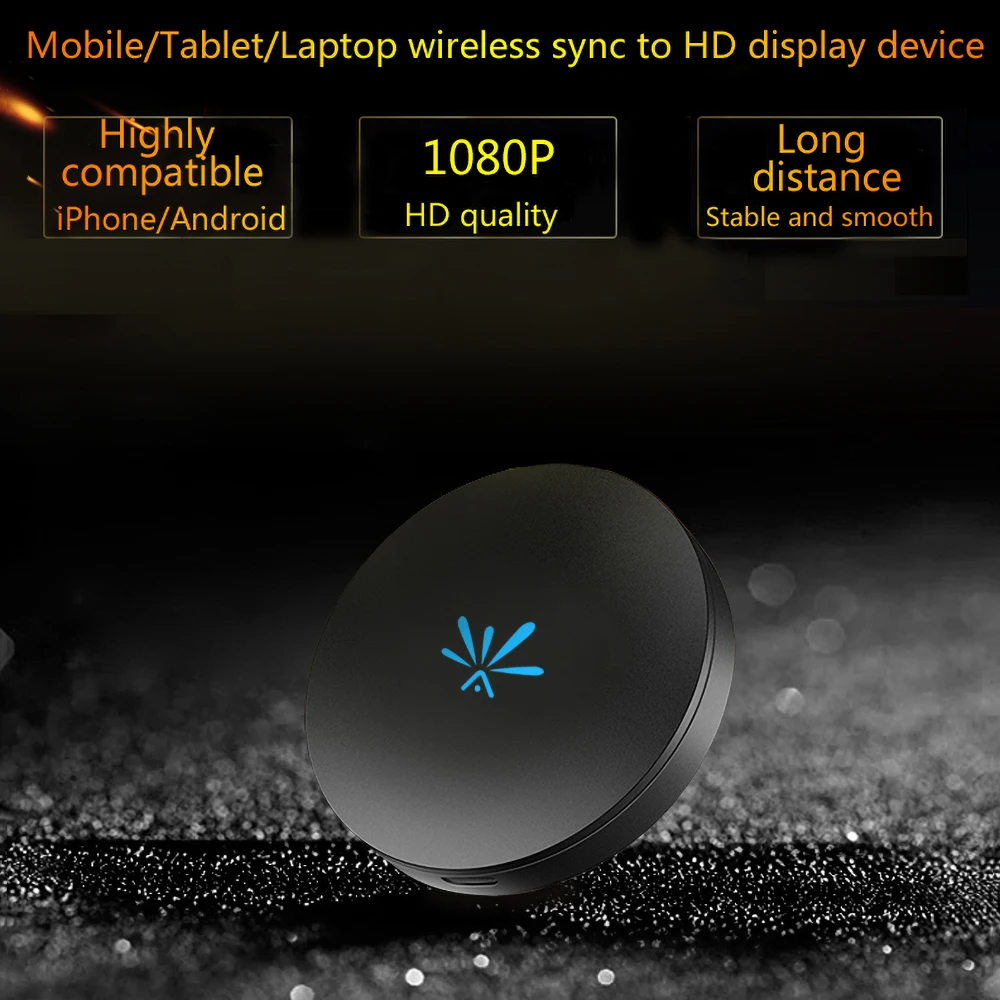 Беспроводной ТВ-приемник G6 2 4G Wi-Fi 1080P HD поддержка HDMI Airplay для Android iOS PK M2