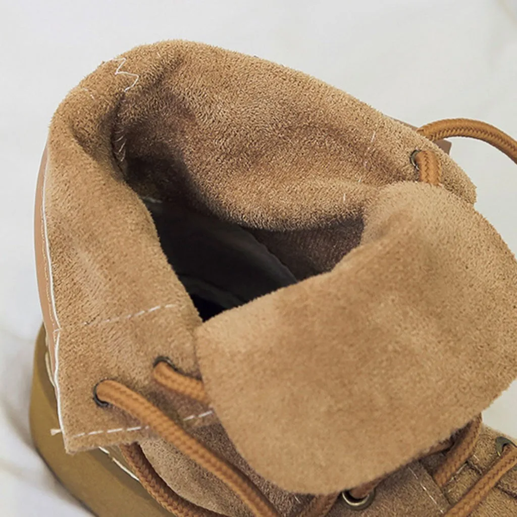 SAGACE ботинки коллекция 2019 года женская модная обувь из флока Прошитые Ботинки martin