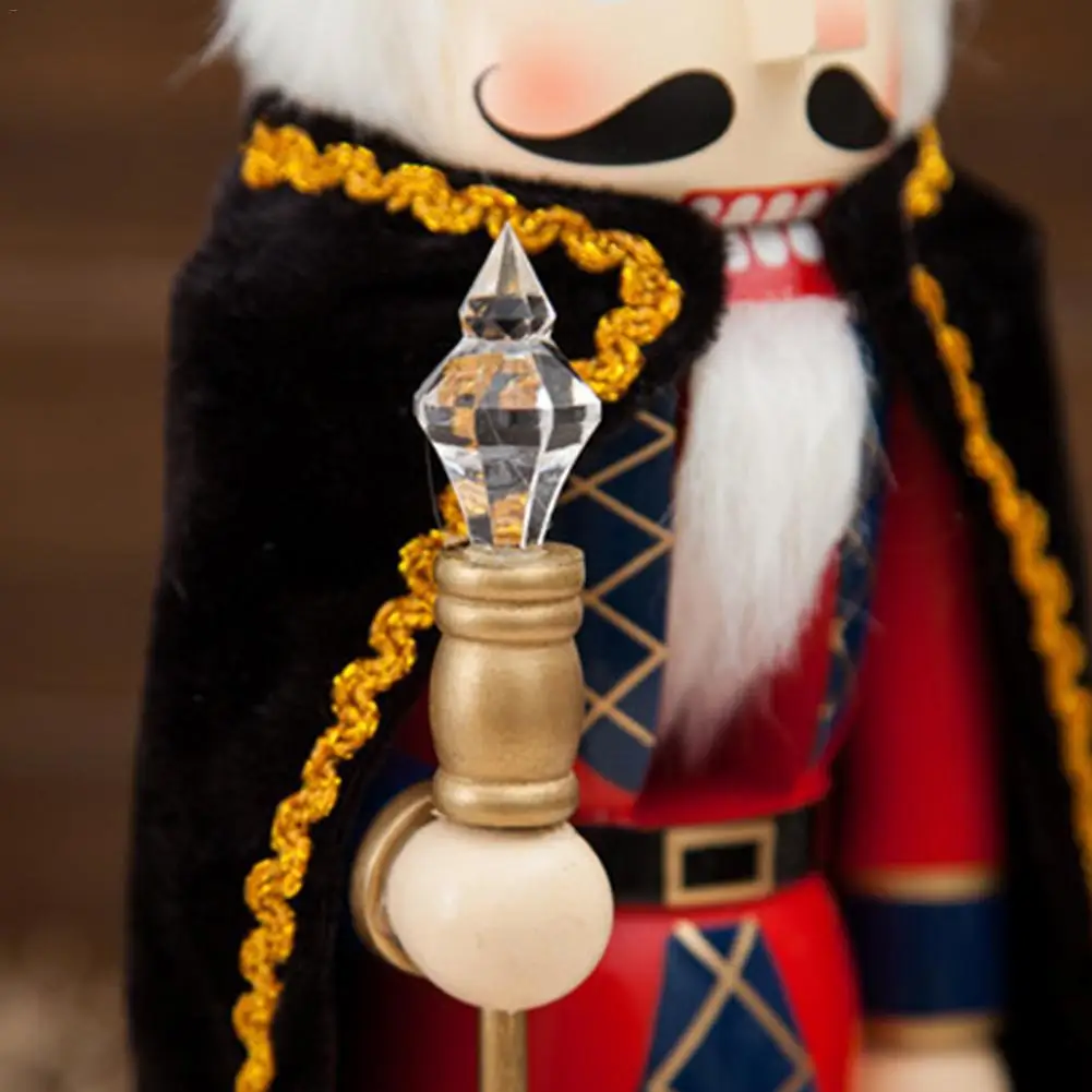 38 см деревянный Щелкунчик куклы-солдаты орнамент солдат накидка с героями