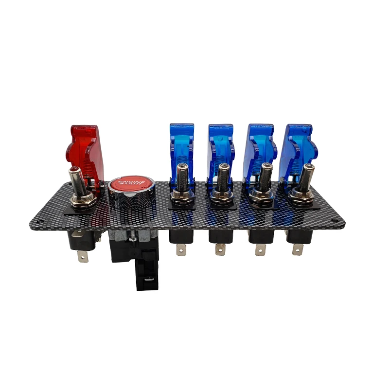 12V Светодиодный переключатель зажигания Панель для запуска двигателя гоночного