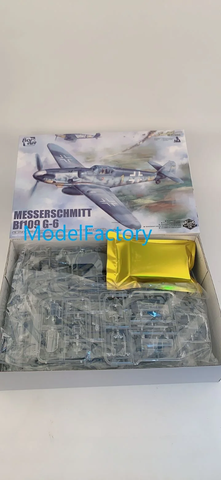 Border BF-001 1/35 Messerschmitt Bf109, Kit de modelos de G-6-1