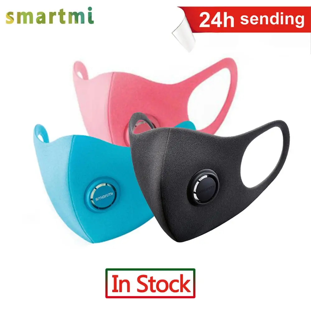 KN95 Смартми Breathlite антисмог маска для Маска на рот взрослый защита от капель Туман-Доказательство Мощная фильтрация.