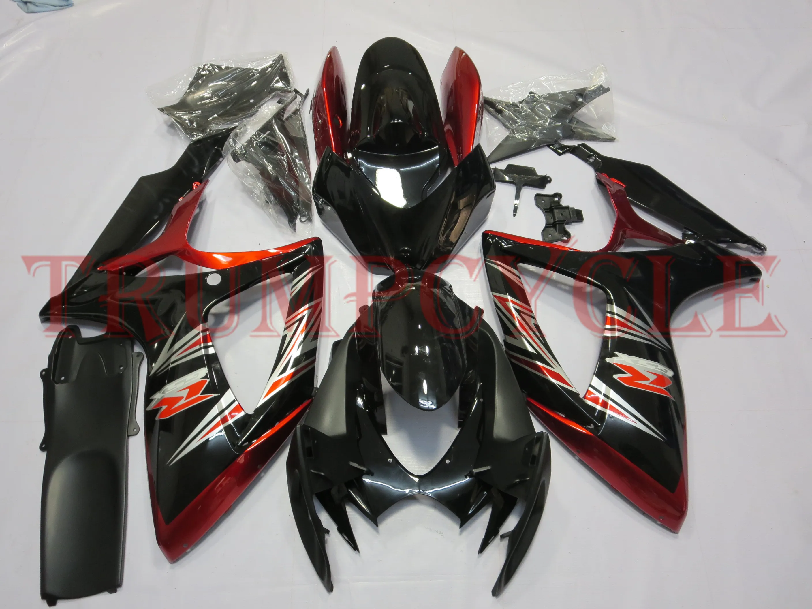 

Вторичный рынок, комплект обтекателей для кузова Мотоцикла SUZUKI GSXR 600 750 2006 2007 GSX-R 600 750 K6 06 07, оранжевый, черный