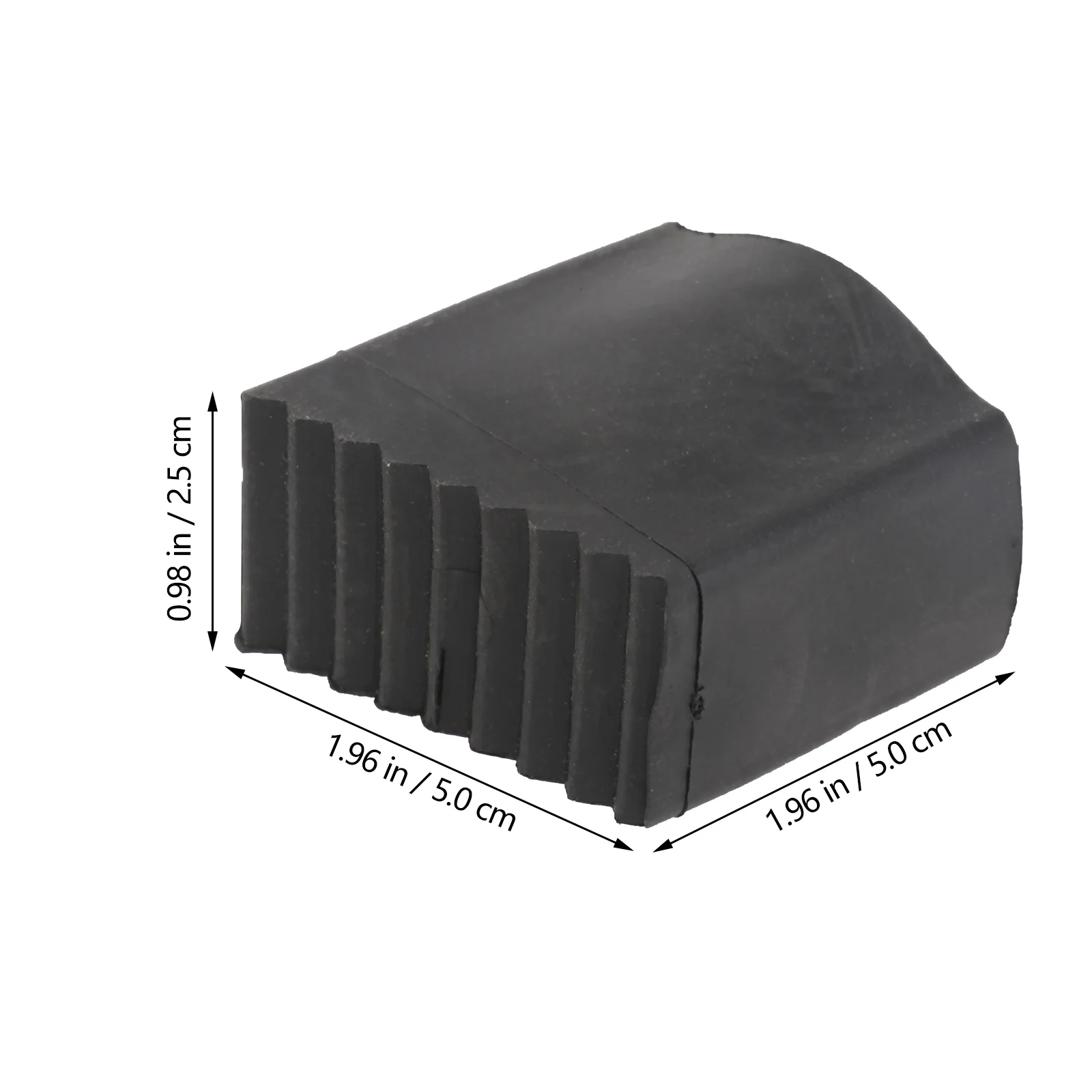 2 шт. Нескользящие резиновые подставки для лестницы | Мебель