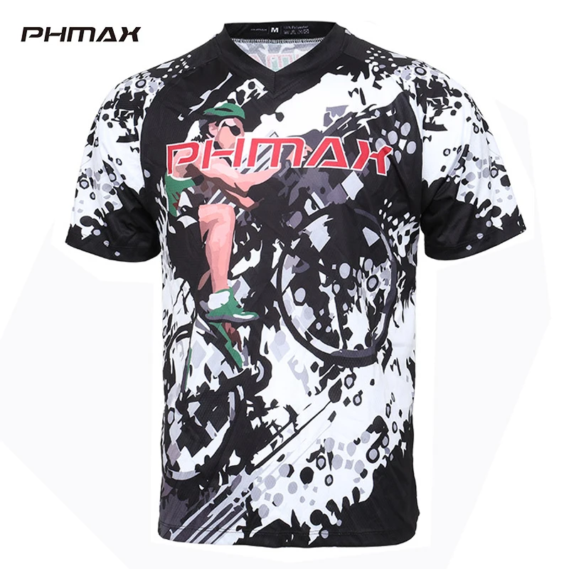 Одежда для велоспорта PHMAX Джерси мотокросса дышащая быстросохнущая велосипедная