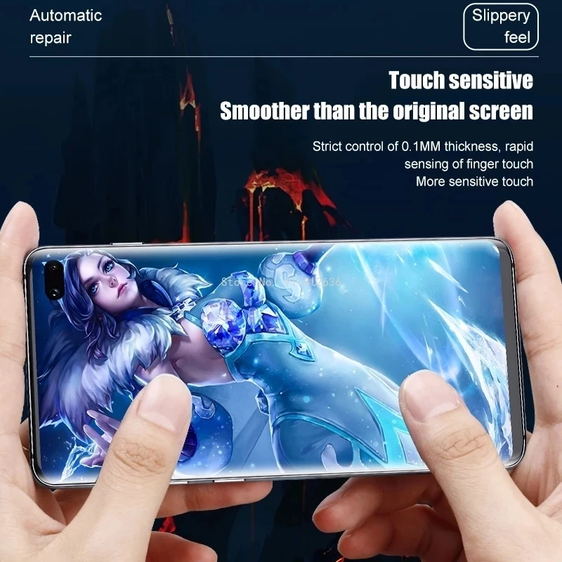 

3 Pcs Full Cover Hydrogel Film For Samsung Galaxy Note 20 Ultra Front Protective Film For Samsung S 20 S20 Plus Screen Protector