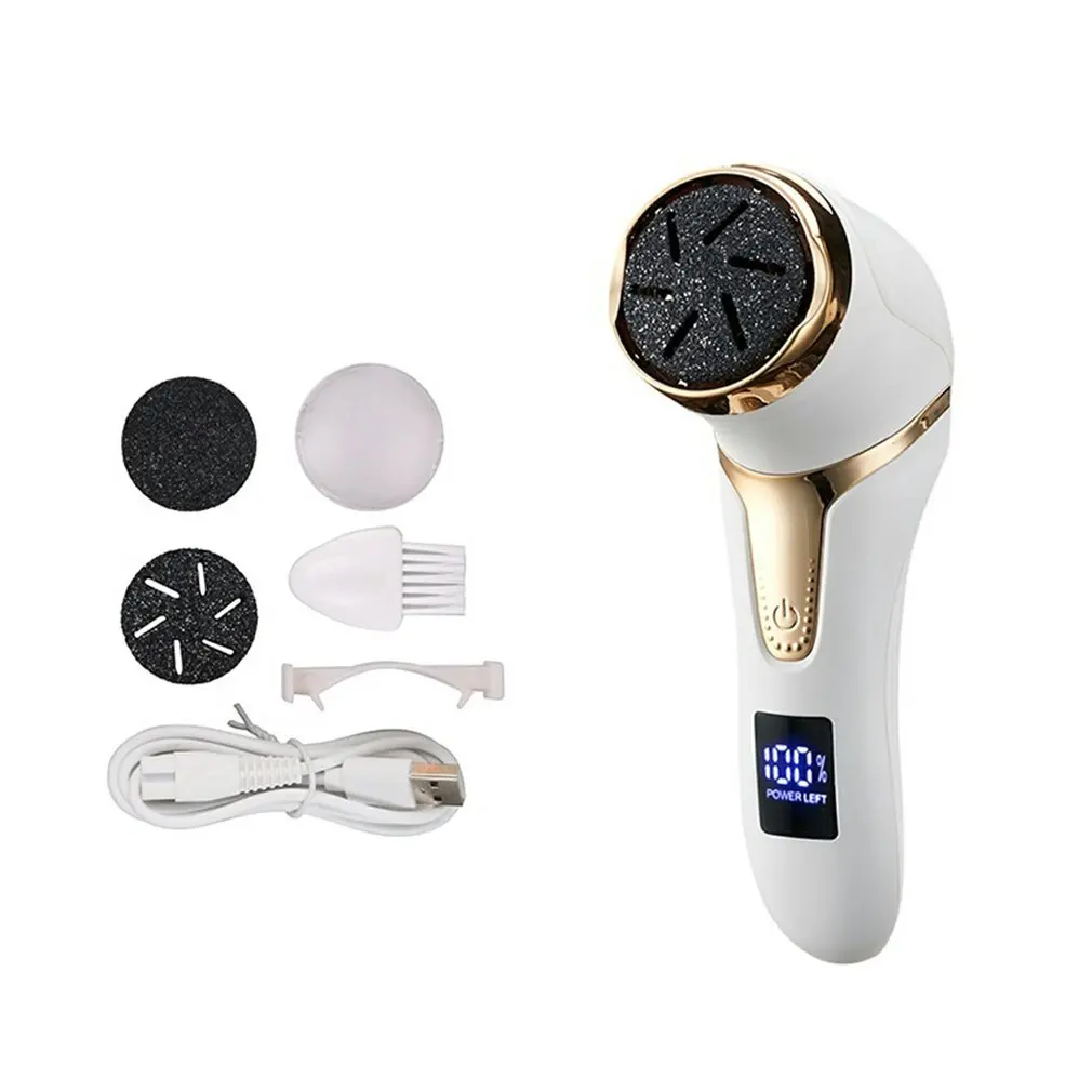 

Waterproof Electric Foot File USB Rechargeable Pedicure Device Remove Calluses On Heels Fight Dead Skin Removal