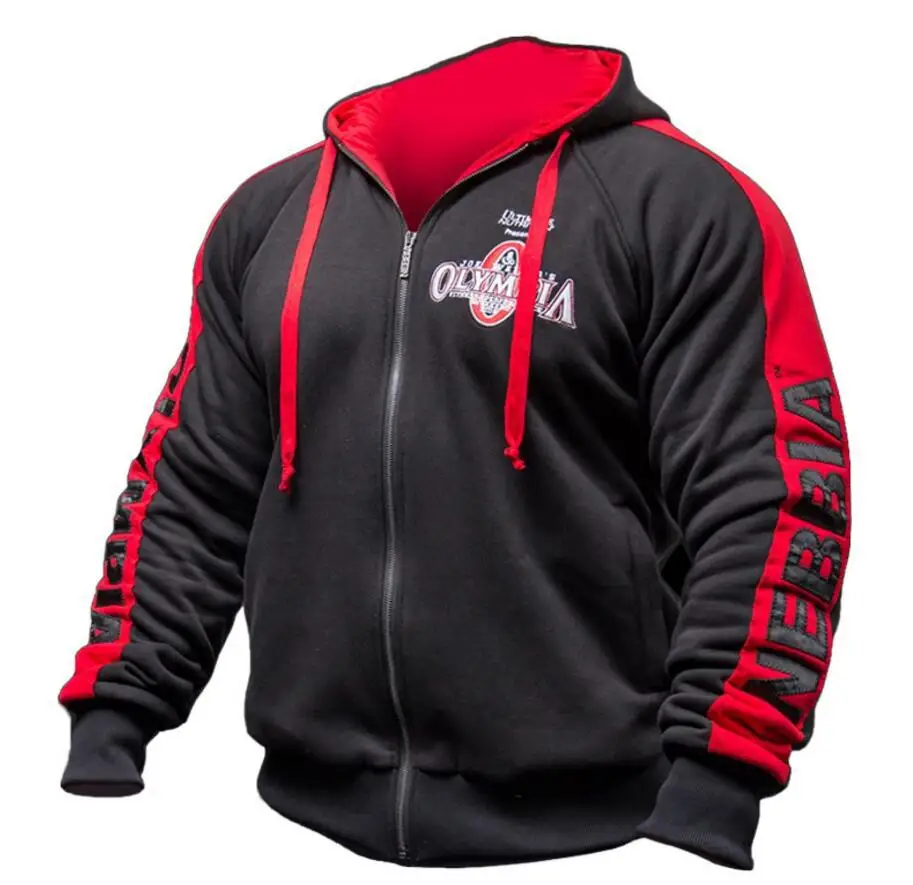 Уличная спортивная куртка с капюшоном мужская длинными рукавами уличная