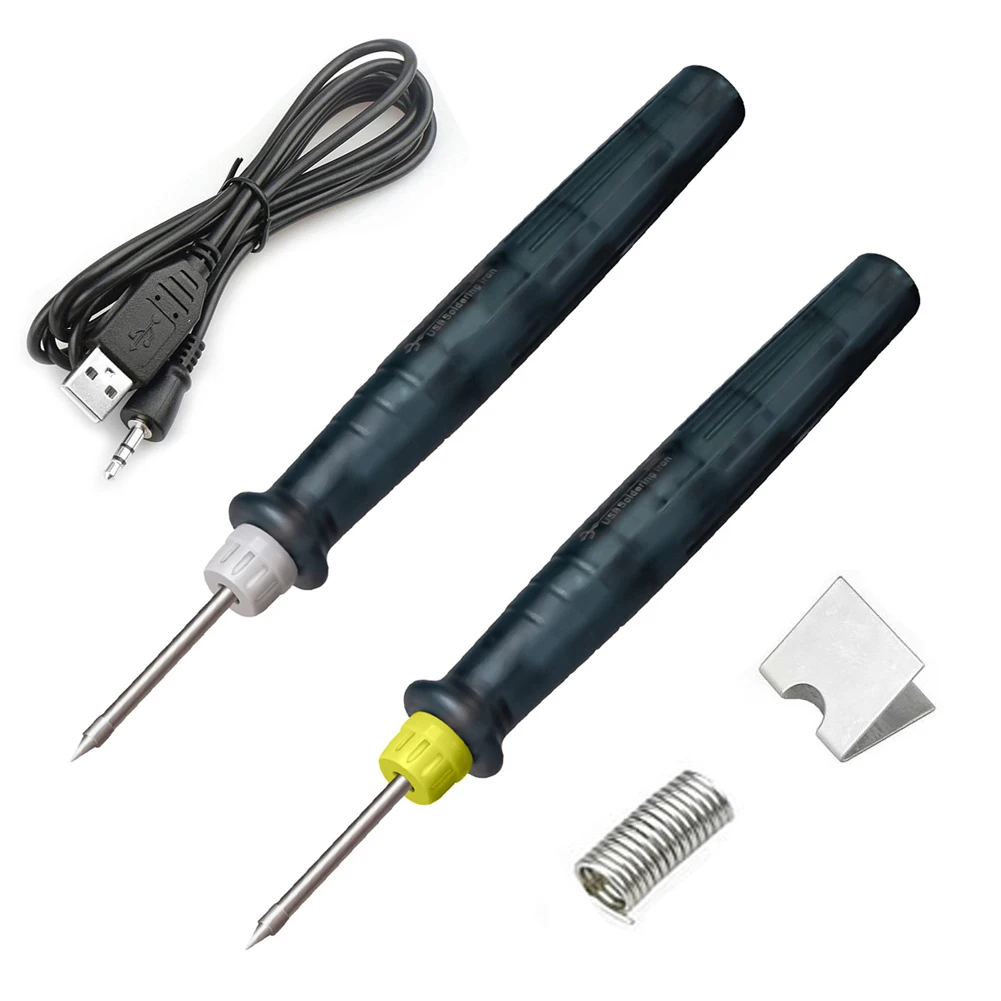 Новый Электрический паяльник 5 в 8 Вт с питанием от USB ручка сварочный пистолет