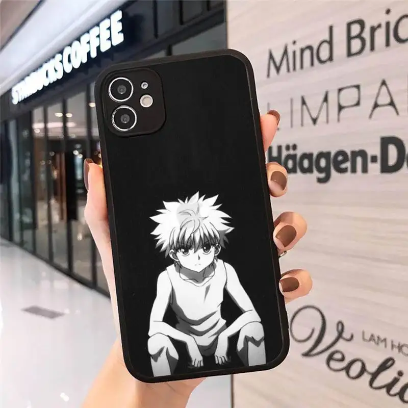 

Hunter X Hunter Killua Zaoldyeck Phone Case For iphone 12 11 8 7 plus mini x xs xr pro max matte transparent cover