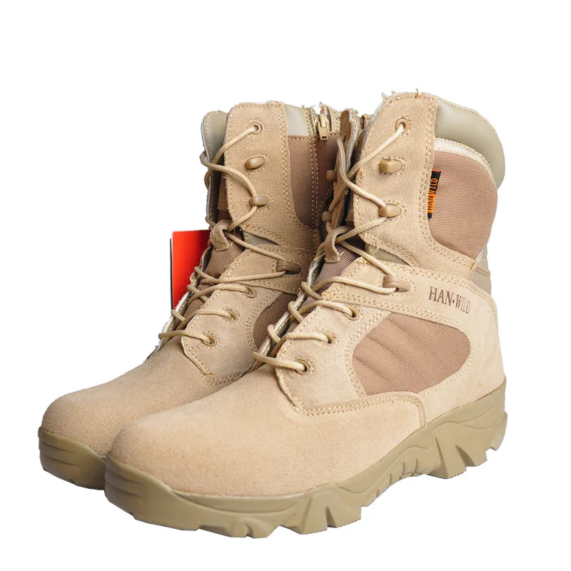 Мужские военные тактические ботинки для пустыни Мужская Уличная походная обувь