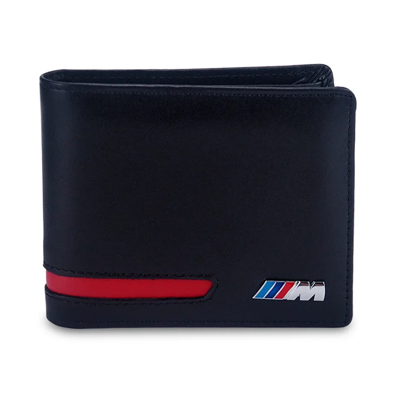 Мужской бумажник из натуральной кожи BMW, модная многофункциональная кредитница для BMW X5 X3, E70, E53, E90, E60, E39, F20, E46, E87, E91