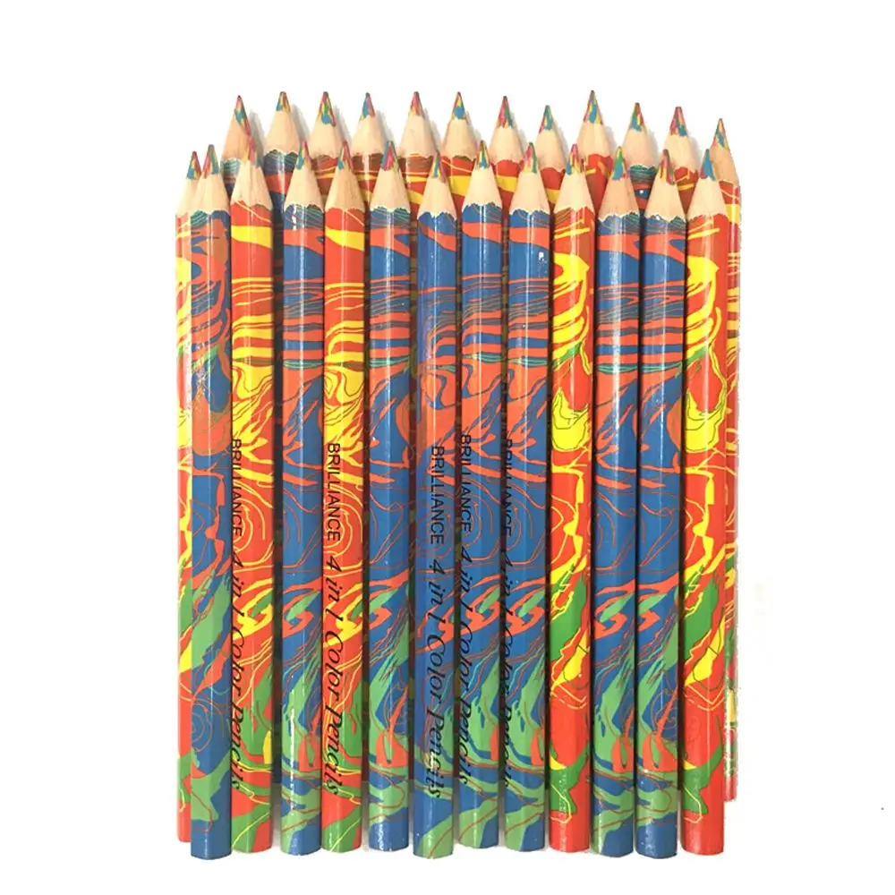 

1 шт. модные радужные карандаши для цветные карандаши для рисования канцелярские принадлежности для школьников, студентов, детей, цветной к...