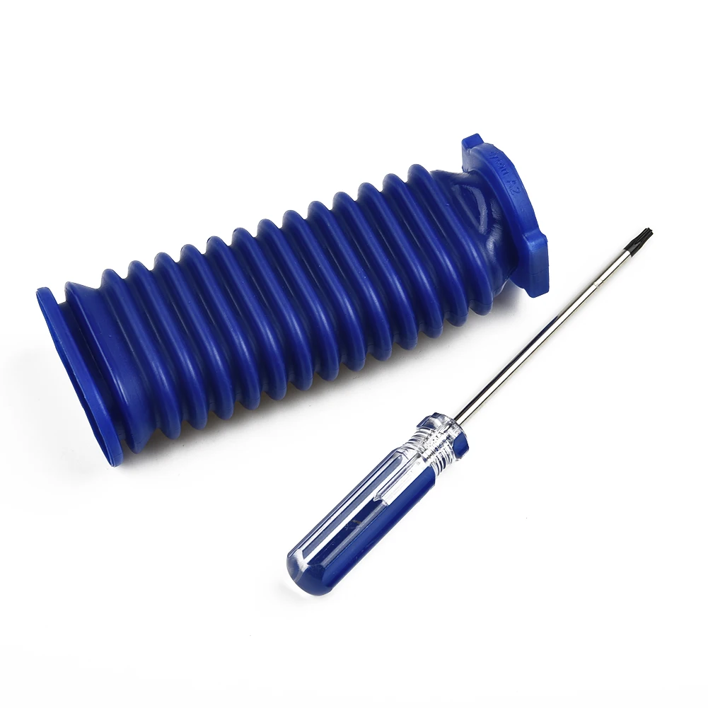 

Hose + Screwdriver Replacement For Dyson V6 V7 V8 V10 V11 DC74 Soft Velvet Roller Suction Blue Hose Cleaning Tool Replacement
