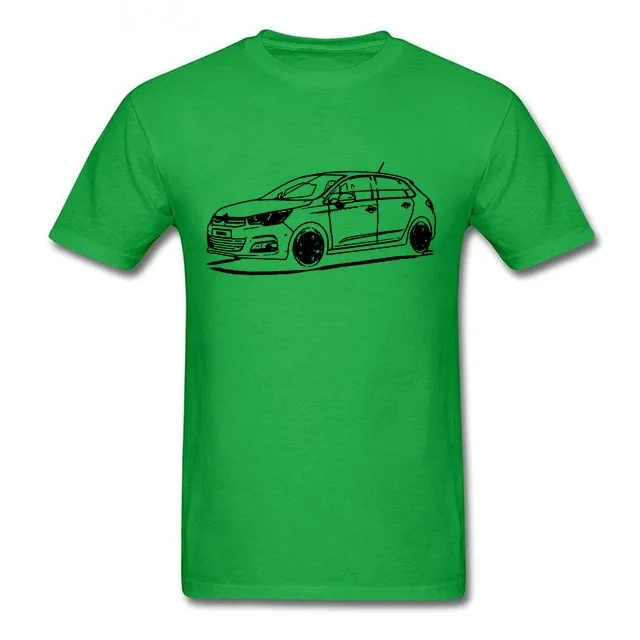 

Men Cotton T-Shirt Citroen C4 2Cv Lnspired Cars Art Tee Jumbo Size Topshirts Mens Tshirt France Classic Car Printed T Shirt