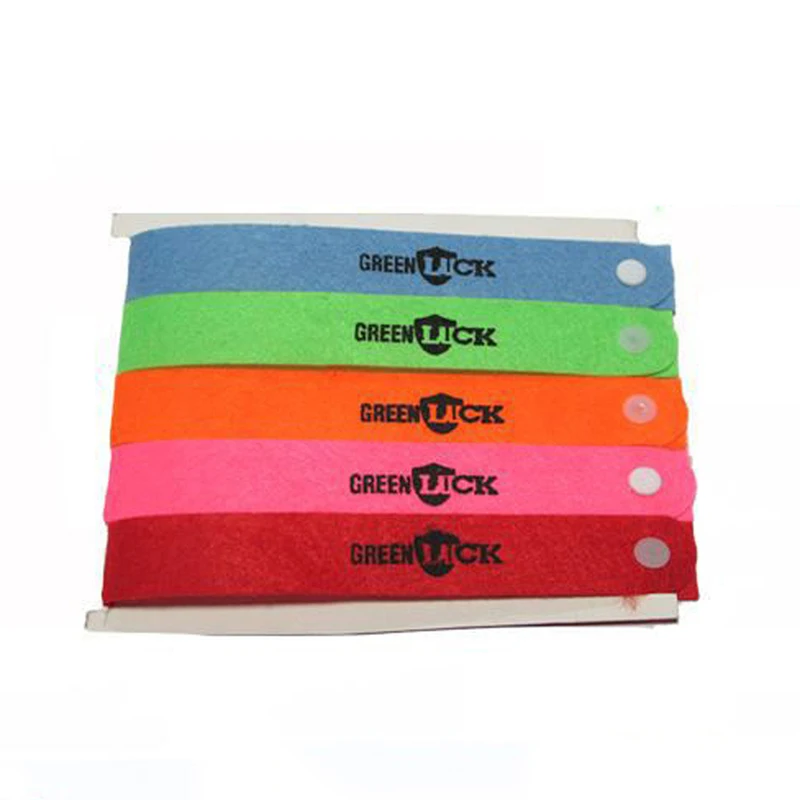 10 шт./лот браслет против комаров Моззи насекомых отпугиватель натуральные