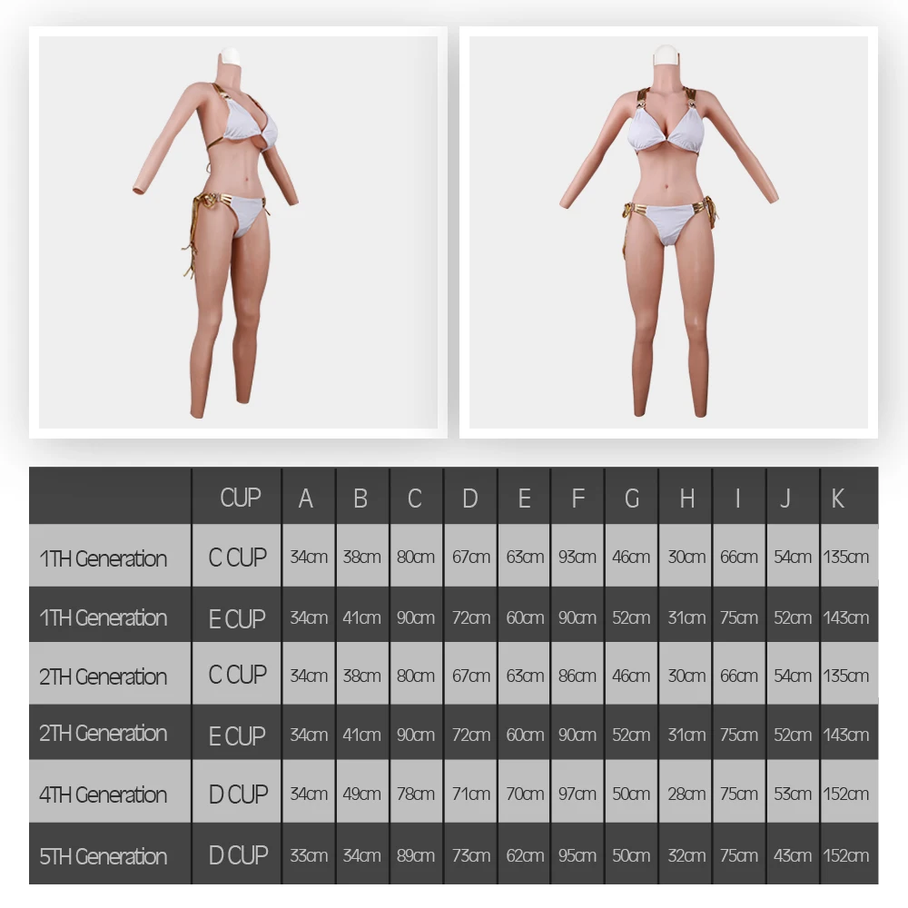 Реалистичный силиконовый боди Eyung для всего тела костюм трансвеститов королевы